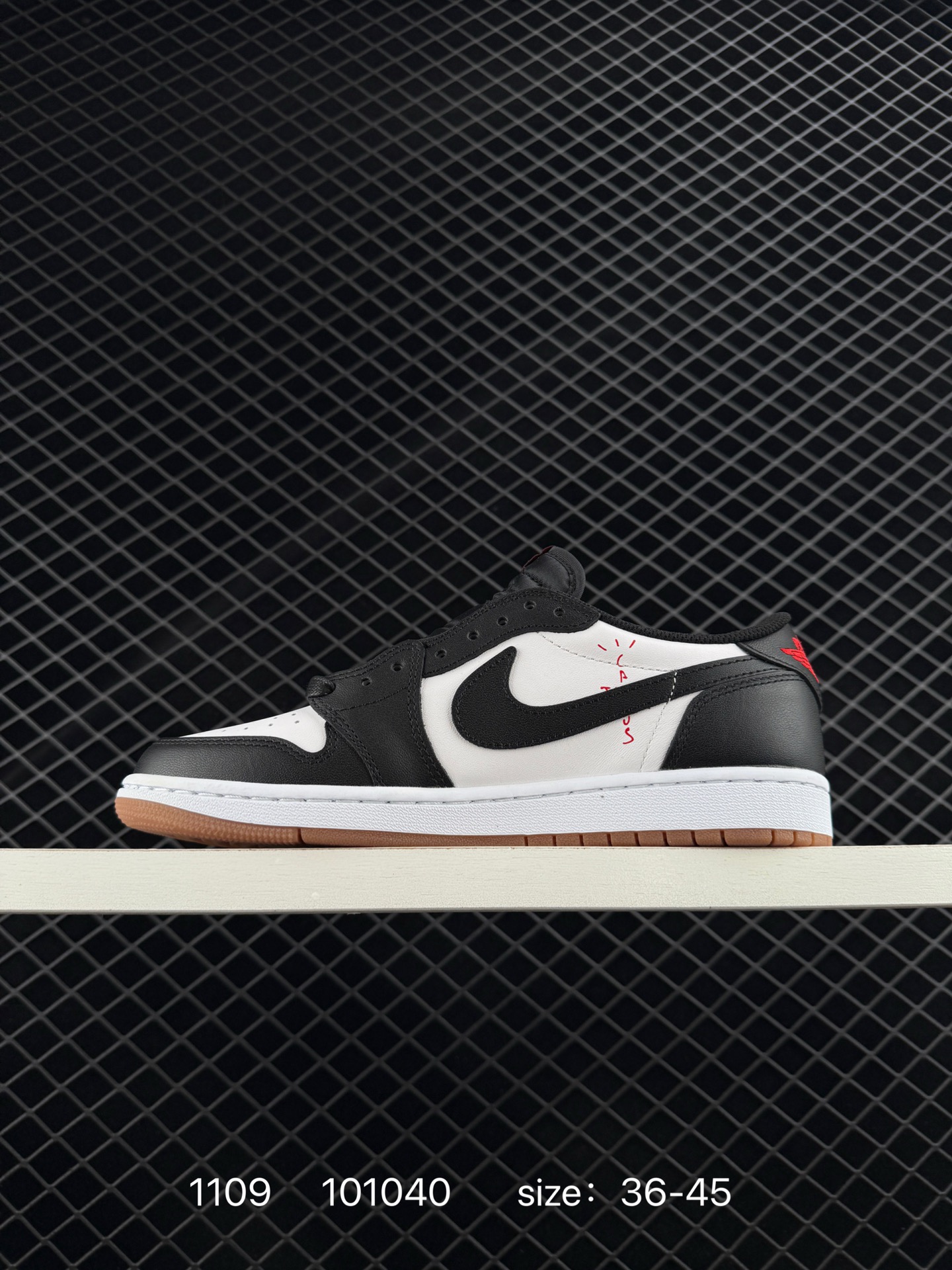 Nike Air Jordan 1 Low OG SP”Black/Red“AJ1